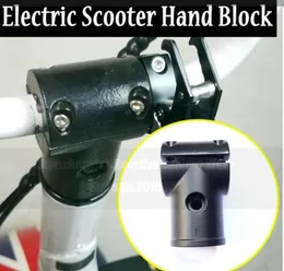 Handtag Block Electric Scooter Tillbehör Kranhandtag Aluminium Punch Clamp Block Handtag Håll Set Semi-sits för Citycoo