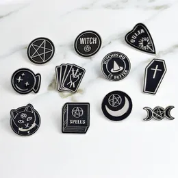 Witches do it better witch ouija spells black moon pin accessory Badges Brooches Lapel Enamel pin Backpack Bag