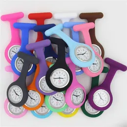 Силиконовые медсестра Часы Медицинские Симпатичные Узоры FOB Кварцевые Часы Доктор Часы Pocket Часы Медицинские Часы FOB