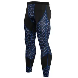 Quick Dry Sport Kompression Hosen Männer Fitness Strumpfhosen Yoga Hosen Übung Lange Hosen Gym Hosen Dünne Leggins Hombre293a