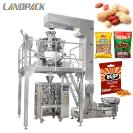 Automatic Peanut Candy Sachet Pillow Bag Cashew Nut Packing Machine Vertical Form Fill Seal