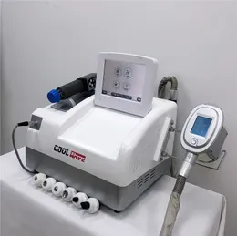 Bärbar Cool CryOlipolysy Slimming Machine med Shockwave PhysioTherPay För Kroppsform Viktminskning Cellulit Reduktion