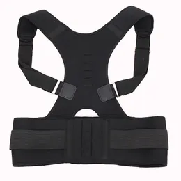 Magnetisk terapi Kroppsställningskorrektor Brace Shoulder Back Support Belt för män Kvinnor Braces stöder bälte axelställning wcw405