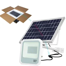 New Version SMD3030 Solar Floodlight Dust to dawn Remote Control Solar Led Street Flood Lights outdoor solar lighting