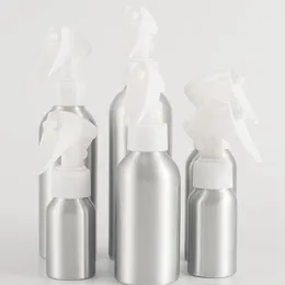 40ml 50ml Aluminium Spray Atomizer Bottle Refillerbara tomma flaskor Vit pumpatomizer för kosmetisk parfumeflas
