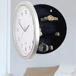 Battery Clock Väska Smycken Hidden Lagring Säkerhetsskåp Originality Hiding Money Casket Hidden Form Dekoration Försäkring Hot Sale 18Wyb1