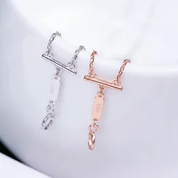 Mode-smycken S925 sterling silver armband cirkel runda roséguld färg armband för kvinnor hett mode