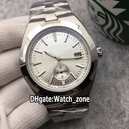 Günstige neue 42mm Overseas 4500V/110A 4500V Automatik Herrenuhr Silber Zifferblatt Edelstahl Armband Sport Luxusuhren Watch_zone 7 Farbe