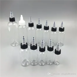 2018ペットeの液体滴のボトルペンの形とねじれの紡錘30ml 60ml 100ml 120mlの空のejuiceプラスチックの瓶