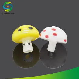 New glass cigarette nails Color spot small mushroom head mini pipe Cross-border special