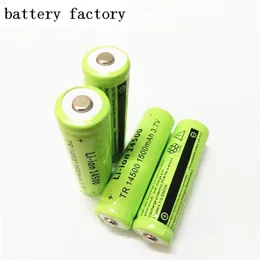 li-ion 14500 battery 1500MAH 3.7V LED bright flashlight battery digital camera battery Factory direct selling