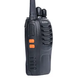 Original BF 888S Walkie Talkie Portable Radio Station BF888s 5W BF 888S Comunicador Transmitter Transceiver With Earpiece Radio Set 2Pcs