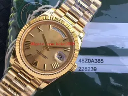 Best quality Wristwatches V2 Edition EW Factory 228239 40mm 18K Gold & Steel top ETA Movement Automatic mechanical Mens watch Watches