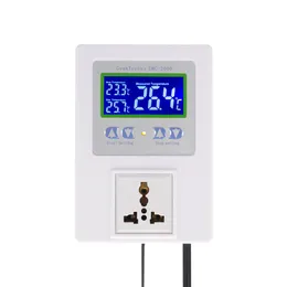 Freeshiping New Digital Intelligent Temperature Controller Pre-wired thermal regulator with Sensor Thermostat Heating Cooling Control Switch