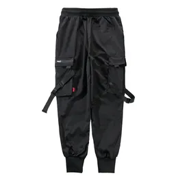 Män Multi-Pocket Harem Hip Pants Byxor Streetwear Sweatpants Trend Brand Cargo Pants Bomber Patrooper Pant 2020 847