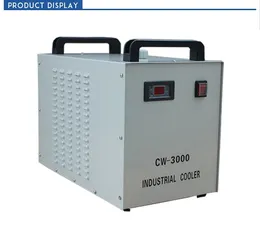 CW3000 Industrial Water Chiller for CO2 Laser Engraving Cutting Machine 60W 80W laser tube DG110V AG220V