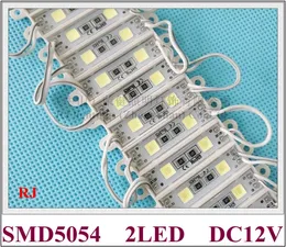 36mm * 9mm SMD 5054 Moduł LED Light Back Light DC12V SMD5054 2 LED 0,6 W Wodoodporna IP65 Wysoka jasna