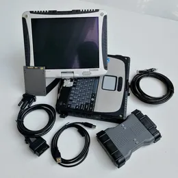 Pełny zestaw Auto Diagnostic Narzędzie MB SD C6 X-ENTRY DOIP z używanym laptopem CF19 i5 4G Diagnoza Multiplekser V12.2023 Xen/Try/DAS/EPC dla Mercedesa