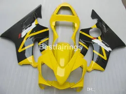 Kit carenatura in plastica per stampaggio ad iniezione per Honda CBR600 F4i 01 02 03 set carenature giallo nero CBR600F4i 2001 2002 2003 HW08