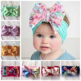 2019 dzieci Akcesoria do włosów dla dziewcząt Jojo Siwa Heads Bands Baby Girl Hair Bows Drukowane Hairbands Nylon Headwrs Boutique Headbands