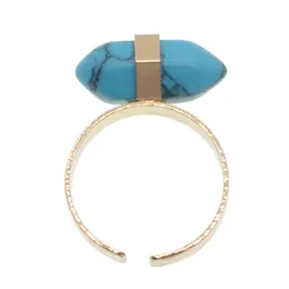 Biżuteria damska - Stop Ring Kobiet Dziewczyna Sześciokątny Pierścień Klasyczny Znaczenie Prezent