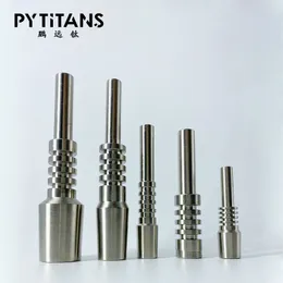 Аксессуары для курения Titanium Nail 10/14/18 мм Подходит для нектара Соединенное Советую Стеклянную трубу