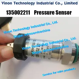 135002211 edm Pressure Sensor for ROBOFIL 240,CUT200,CUT300 EDM machine 135.002.211 Pressure transmitter Charmilles edm repair parts