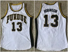 #13 Glenn Robinson Purdue Retro Boilermakers College Retro Basketball Jersey Mens ed Custom Number Name Jerseys