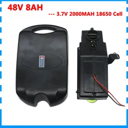 무료 세관 의무 500W48V 전기 자전거 배터리 48V8AH 리튬 이온 건전지 3.7V2000mah18650 셀 2A 충전기