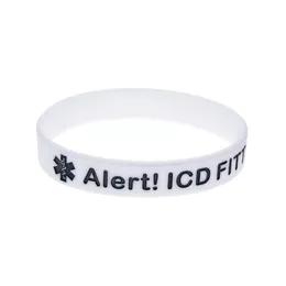 Silicone Medical Alert Bracelets: Adult Reminder Wristband in Colors,  Lightweight for Daily Use Exercise Wristbands