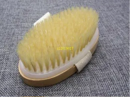 Elliptical handle bath brushes for children Bristle bath brush through Meridian rub back bath brush