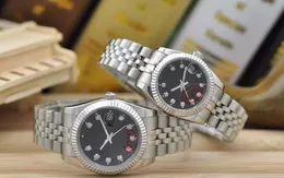Luksusowy zegarek 3 styl 126334 31 mm Jubileusz Czarny diament tarcza 18K W złota ramka Niemożna automatyczna moda mężczyźni kobiety kochanek zegarki na rękę