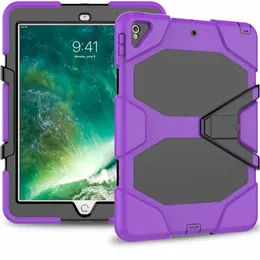 Wojskowy Heavy Duty Shockproof Chropokony wpływ Hybrydowa Twarda zbroja Case na IPAD 2 3 4 AIR 4 3 PRO 9.7 10.5 10.2 Pro 11 2020 1 sztuk / partia