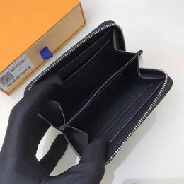 men zipper wallet desgner luxury credit card holder short wallet brand pocket purse good quality pu business card clip bank bag
