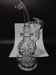 어머니 - 배송 2021 exosphere ball glass bongs 팹 계란 흡연 유리 물 파이프 DAB 조작 오일 장비 물 담뱃대 매트릭스 퍼크 두꺼운 유리 14mm 조인트