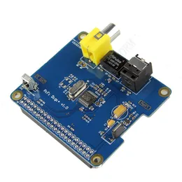 Freeshipping hifi digi + digitalt ljudkort i2s SPDIF Optisk fiber för Raspberry Pi 3 B Plus / 3B / PI 2 Modell B och B + / A +