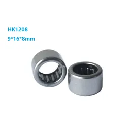 100pcs/lot Free shipping 12x16x8mm HK121608 HK1208 Drawn Cup Type Needle Roller Bearing 12*16*8mm