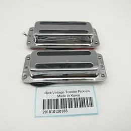 1 Set Chrome Rick Vintage Toaster Guitar Pickups 2C in stock