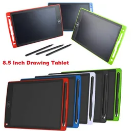 i più nuovi 5 colori Digital Portable 8.5 Inch LCD Writing Tablet Tavolo da disegno Pad per scrittura a mano con penna aggiornata per adulti Bambini Bambini DHL