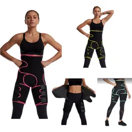 Body Shaper Waist Leg Trainer Kvinnor Postpartum Belly Slimming Underkläder Modellering Strap Shapewear Fitness Corsett Justerbar Sportkläder Ny