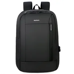 Novo saco de ombro masculino business casual computador saco de carregamento USB mochila de grande capacidade estudante mochila de viagem à prova d 'água