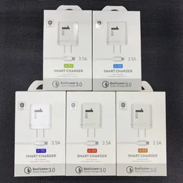 Kit de carregador 2 em 1, adaptador de carregador de portas USB 5V + cabo de sincronização de dados micro USB para celular Samsung Huawei Xiaomi 4GWF