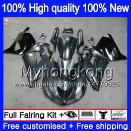 KAWASAKI ZX14R ZZR1400 ZX 14R ZZR1400 25MY.147 için enjeksiyon ZX14R 12 13 14 15 16 17 2012 2013 2014 2015 2016 2017 gümüş, gri oem Fairing