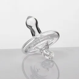 Neuankömmling Quartz Bubble Carb Cap Runde Kugelkuppel UFO Carb Cap für Quartz Thermal Banger Glas Bong Oil Rigs 527