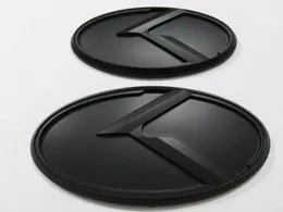 2st Ny 3D Black K Logo Badge Emblem Sticker Fit Kia Optima K5 2011-2018 CAR EMBLEMS282L