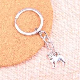 16*15mm French Bulldog Keychain, New Fashion Handmade Metal Keychain Party Gift Dropship Jewellery