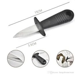 فتح شل الاسكالوب المأكولات البحرية المحار سكين متعددة الوظائف فائدة أدوات المطبخ المقاوم للصدأ مقبض المحار سكين حاد shucker BH0465