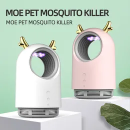 Antler USB Mosquito Killer Light Wave Trappzng Tvåvägs luftkanal Förhindra flyktig lugn komfort som sover för sovrum