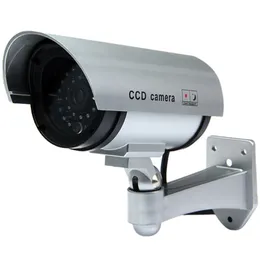 Многофункциональная Фиктивная камера ИК CCD обеспеченностью CCTV с красным светом Сид моргая для крытого / напольного наблюдения