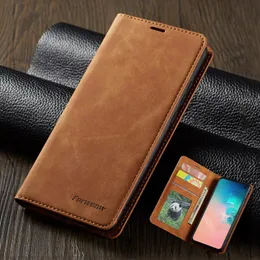 Leather Flip A50 A70 A40 A30 A20 A10 A51 A71 Case For Samsung S9 S8 S7 Edge S10 S20 Ultra Plus A7 A8 Note 9 10 Magnet Cover